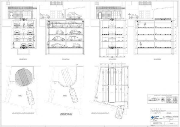 Parking area in SANTA MARTA St. - MILANO
